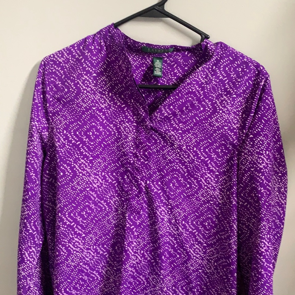 Ralph Lauren purple Blouse